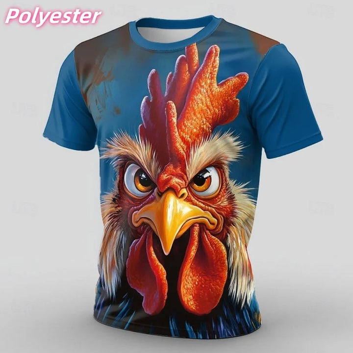 Outlet Of Scandinavian - T-Shirt Roliga Djurmotiv