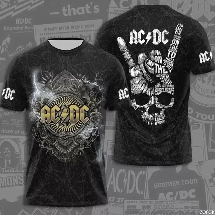 Outlet Of Scandinavian - Tshirt AC/DC V.3
