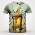 Outlet Of Scandinavian - T-Shirt För Öl Fantaster