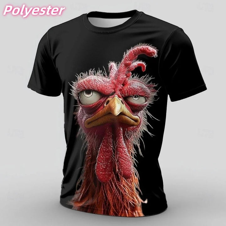 Outlet Of Scandinavian - T-Shirt Roliga Djurmotiv