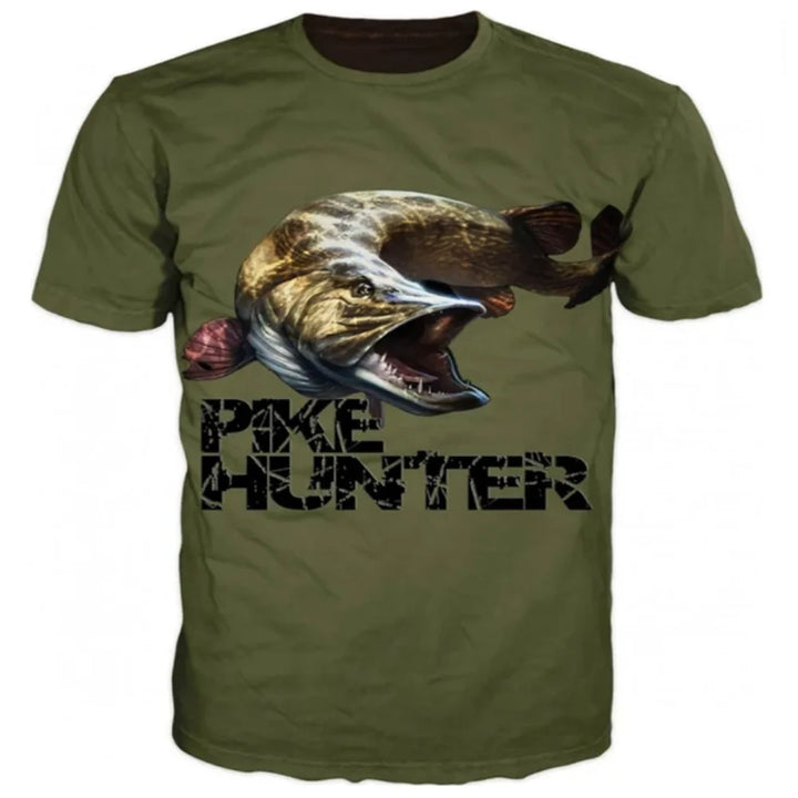 Outlet Of Scandinavian - T-Shirt För Fiske Fantaster